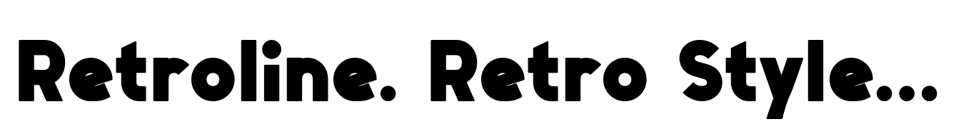 Retroline. Retro Style Thin Duo 2